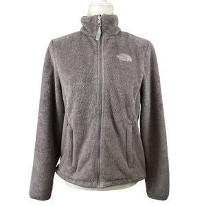 THE NORTHFACE Women's Fleece Gray Full Zip Pullover Size Small